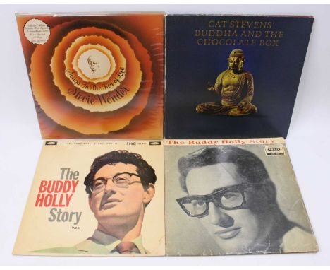 A collection of LPs to inlcude: Cat Stevens - Tea For the Tillerman, Mona Bone Jakon, Teaser &amp; The Firecat (x2), Greatest
