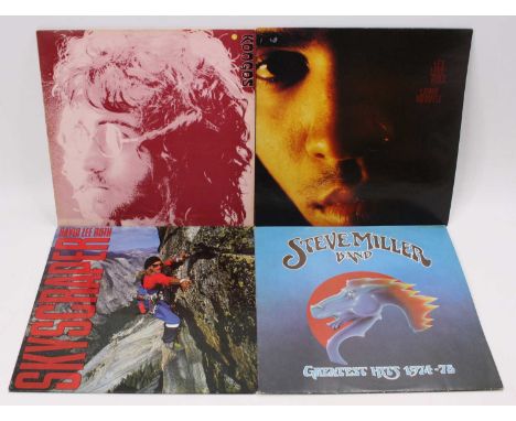 A large collection of LPs, assorted dates and genres, to include: The Steve Miller Band - Abracadabra, Circle Of Love, and Gr