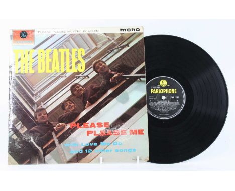 The Beatles - a collection of six mono pressing LP's to include Please Please Me Parlophone PMC 1202 XEX 421-1N / 422 -1N, Wi