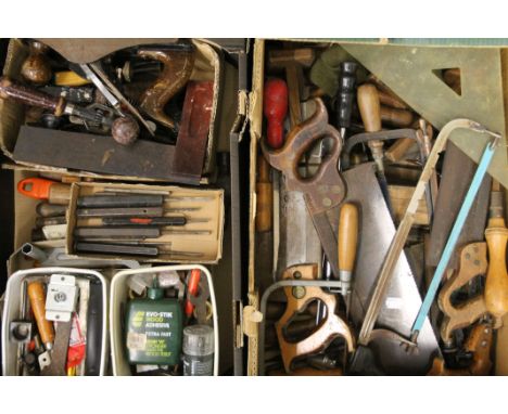 A large quantity of various tools.