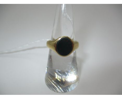 18ct Gold and Stone Set Ring, Size K, 4.58g