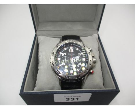 Gents Nautica Chronograph Watch, with box and papers