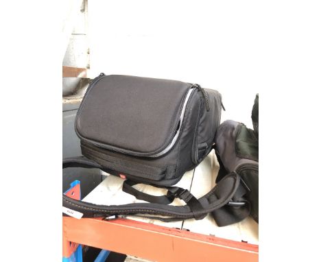 A Manfrotto gadget bag 