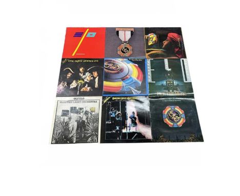 A collection of ELO (Electric Light Orchestra) 12" vinyl LPs, to include: - The Light Shines On: SHSM 2015 - The Light Shines