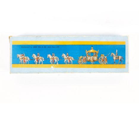 A John Hill &amp; Co Ltd (Johillco) 'Royal Coach' set. From the Coronation series, in the original box