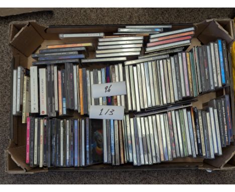 Records; CDs: Large lot of original CDs, including The Rolling Stones, Genesis, Bob Dylan, Bruce Springsteen and many others;