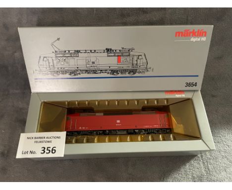 Diecast: Märklin BR 120.1 HO Scale 3654 electric loco, Excellent within box.