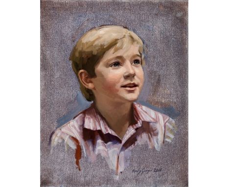 Georgina BarclayYour chance to commission an oil sketch of a child by Georgina Barclay - examples shown.Georgina Barclay, who