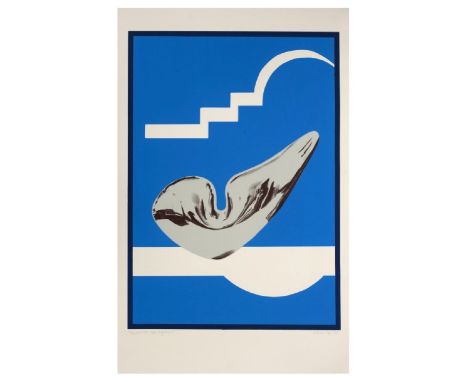 William Pye"Number Two" (Mykonos)silk screen print 7/2561.5 x 59.3cm