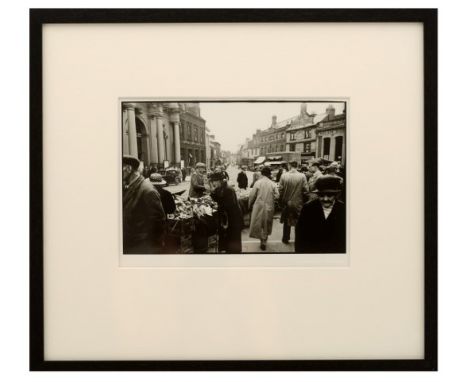 Humphrey SpenderSudbury Market 1934 - 21silver gelatine photographic print19.4 x 26cm (42 x 46.5cm framed)Sudbury Market 1934