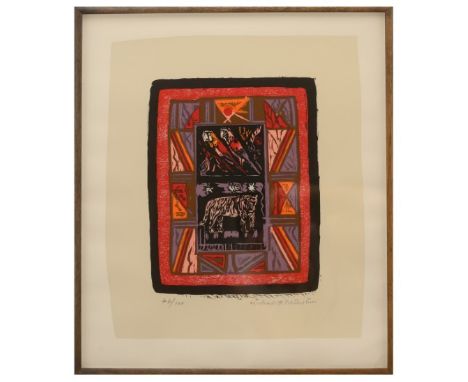 Michael RothensteinSmall Zooscreenprint53 x 44cm (55 x 47cm framed)Michael Rothenstein RA (1908 - 1993) was a popular and bri