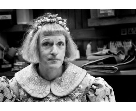 Anne PurkissGrayson Perryblack and white giclee print, 'signed and dated by thephotographer'23 x 34cm (mounting board:  37 x 
