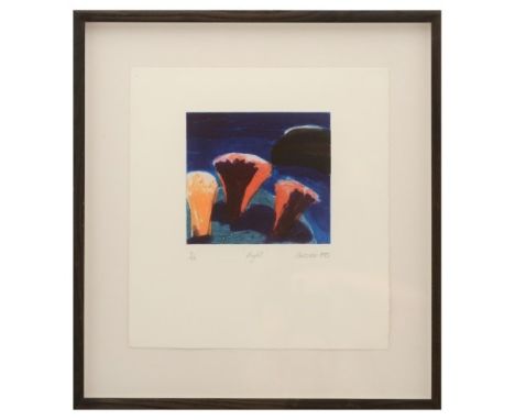 William CrozierNightcarborundum print 11/7537.5 x 34.5cm (54 x 50.5cm framed)William Crozier (1930-2011) was an Irish-Scots s