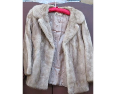 VINTAGE LADIES FUR JACKET AND STOLE