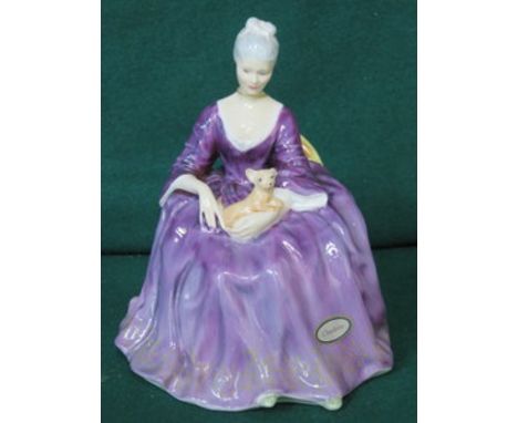 ROYAL DOULTON GLAZED CERAMIC FIGURINE -  CHARLOTTE, HN2421 