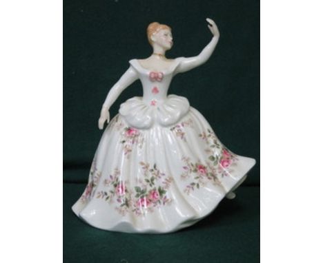 ROYAL DOULTON GLAZED CERAMIC FIGURINE - SHIRLEY, HN2702