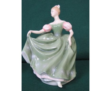 ROYAL DOULTON GLAZED CERAMIC FIGURINE - MICHELLE