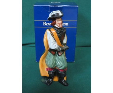 BOXED ROYAL DOULTON GLAZED CERAMIC FIGURE - CAVALIER, HN2716