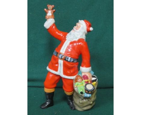 ROYAL DOULTON GLAZED CERAMIC FIGURE -  SANTA CLAUS, HN2725