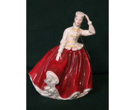 ROYAL DOULTON GLAZED CERAMIC FIGURINE - GAIL, HN2937