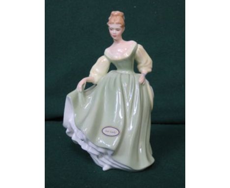 ROYAL DOULTON GLAZED CERAMIC FIGURINE - FAIR LADY, HN2193