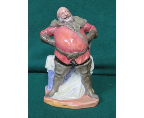 ROYAL DOULTON GLAZED CERAMIC FIGURE - FALSTAFF, HN2054 