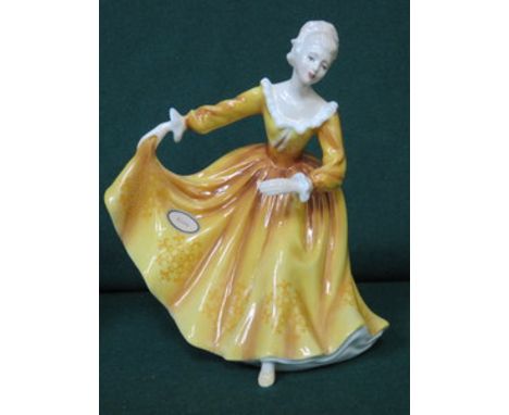 ROYAL DOULTON GLAZED CERAMIC FIGURINE - KIRSTY, HN2381