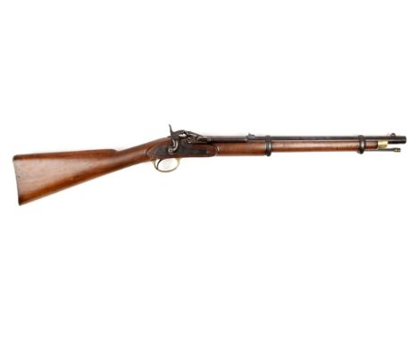 A Snider Enfield rifle carbine used in the filming of 'Black '47'. The 21" (53cm) .577 calibre barrel rifled with five groove