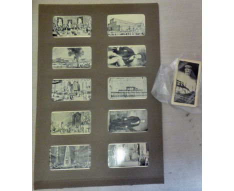 R &amp; J Hill Ltd Crystal Palace Souvenir Cards (Varnished) 1937 set 40/$0 VG+/EX