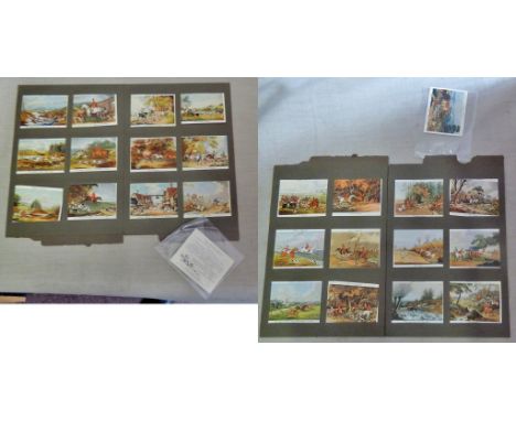 John Player &amp; Sons Old Hunting Prints 1936 set L 25/25 VG+/EX