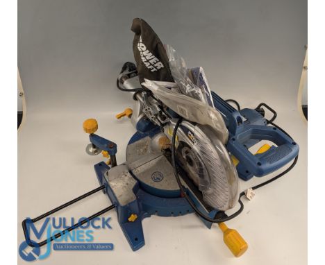 3x Assorted Power Tools: to include a Power Craft chop saw, Astor 4 in 1 tool kit rechargeable, Parkside SDS hammer drill