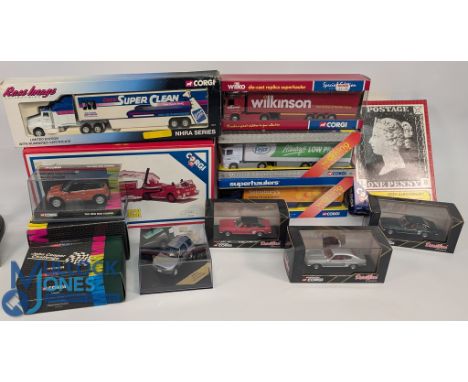 Corgi Diecast Models to include 3 Mk 1 Ford Capri Detail Cars 92955. 92956. 92958, Articulated Lorries Wilkinson, Race Image,