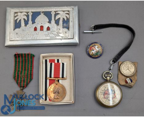 1914-1946 Military &amp; Police Medal, and related military collectables: named long service special constable medal James Jo