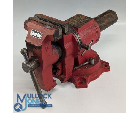Clarke Tool 5” Multi Vice CMV125, work bench vice in good used condition