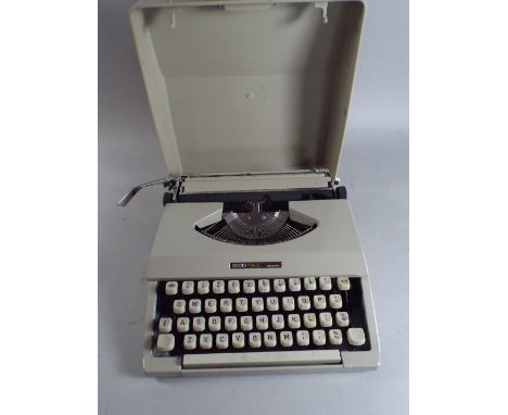 A Vintage Manual Portable Typewriter. 