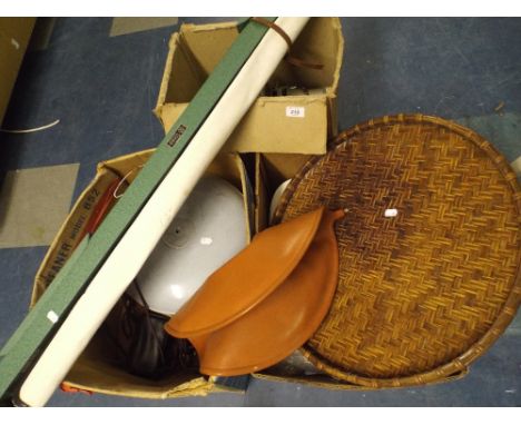 Slide Projector Screen, Bed Warmers Slipper Pan Etc. 