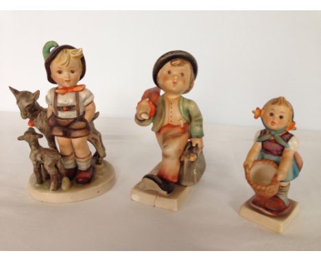 3 Goebel Hummel figures - 1 a/f.