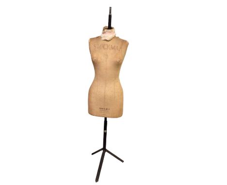 Vintage Stockman mannequin on stand and a tall dressing mirrorVarious bits of damage. Please see additional images on our web