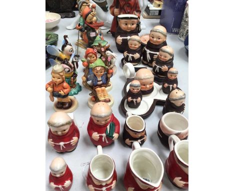 Goebel and other West German figures/ ornaments etc and two Kaiser figures