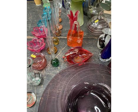 Collection of art glass