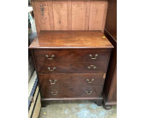 George III mahogany commode chest