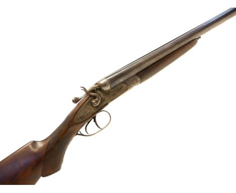 Armitalia Lucchini 12 bore side by side hammer gun, 29.75inch barrels both fully choked, serial number 6066, Italian proof ma