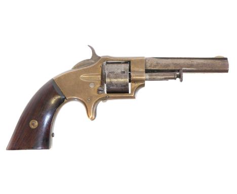Deactivated Smith and Wesson .22 rimfire revolver Deactivated Smith and Wesson .22 rimfire revolver, 3inch barrel, the rib st