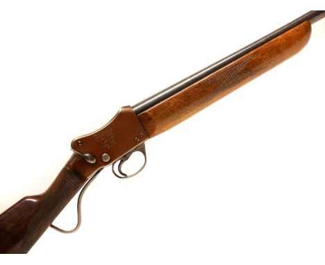 Greener GP 12 bore shotgun, Martini lever action, 27 inch barrel with full choke, serial number G71661, Birmingham nitro proo
