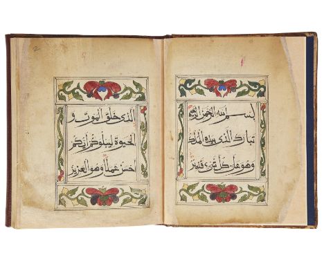 Juz’ 29 from a 30-part Qur’an, copied in China, most likely in the 19th century, Arabic manuscript on paper, 53ff., with 5ll.