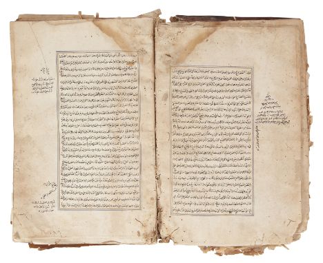 Property from a Private London CollectionTo Be Sold With No ReserveA Qajar copy of the Sharh al-Kafiyya of Radi al-Din al-Ast