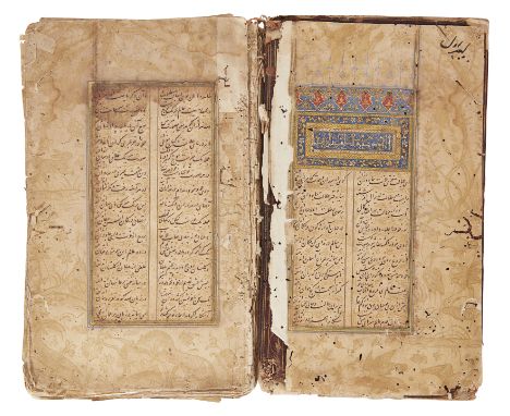 Property from a Private London CollectionKuliyat 'Iraqi, Iran, early 16th century, Persian manuscript on paper, 15ll. of blac