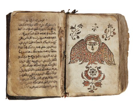 A Biblical manuscript, Syria or Egypt, 17th-18th century, Arabic manuscript on paper, a collection of psalms, defective at be