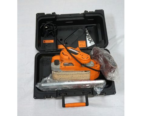 WORX BELT SANDER
model WX820BS, cased