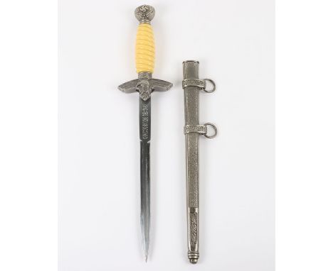 WW2 German Luftwaffe Officers Dress Dagger&nbsp;: Copy dagger complete  with scabbard